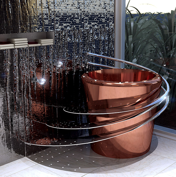 Electronic Bathtub by Wild Terrain Designs programmable Tub E electronicbathtubwildterraindesignstube1 Electronic Bathtub by Wild Terrain Designs programmable Tub E