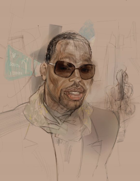 eric sketch #usoulmag featured illustration Erro by Alex Kok!