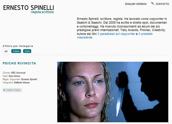 ernestospinelli 01 pic on Design You Trust ernestospinelli 01 Ernesto Spinelli. Writer and Director