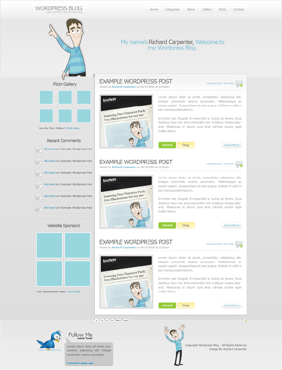 finished 15 Fantastic Photoshop Web Design Layout Tutorials