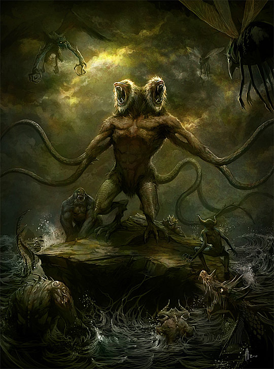 Fantasy illustrations showcase fis02 Fantasy illustrations showcase