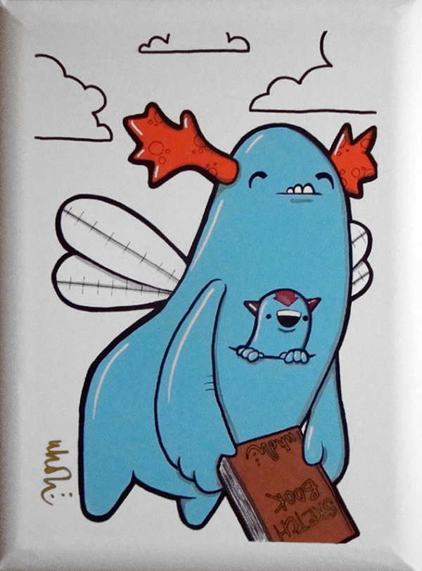 New Graffiti on Canvas from Uh Oh! flydad New Graffiti on Canvas from Uh Oh!