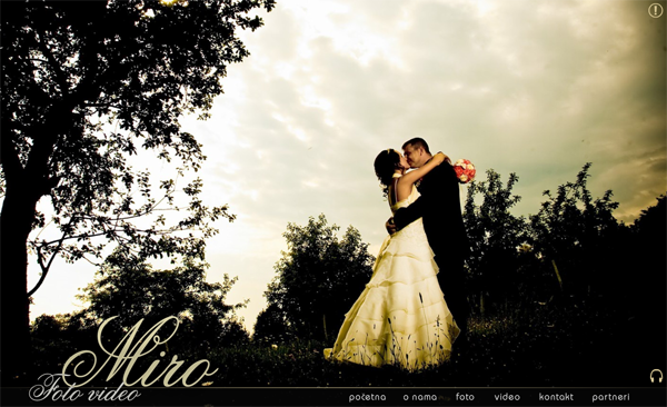 MediaNovak is proud to present Full Screen Wedding Photography Website fotomiro1 MediaNovak is proud to present Full Screen Wedding Photography Website