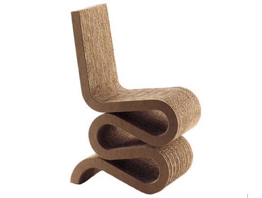 gehrywigglechair Frank Gehry Cardboard Furniture