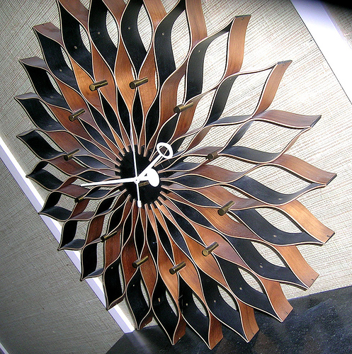georgenelsonclock Sunflower Clock