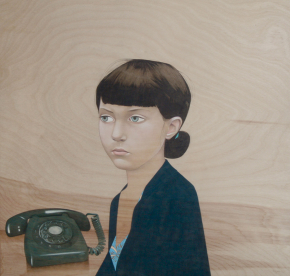 girlandphone small 01 pic on Design You Trust girlandphone small 01 New Paintings by Sean Mahan