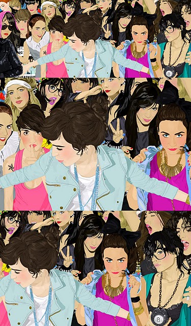 girls pic on Design You Trust girls Aleosas Illustrations