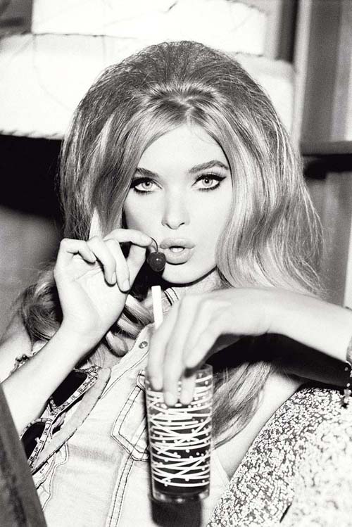  Alyssa Miller & Elsa Hosk by Ellen von Unwerth For Guess 