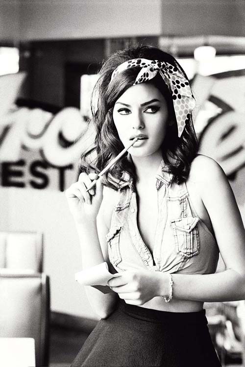  Alyssa Miller & Elsa Hosk by Ellen von Unwerth For Guess 