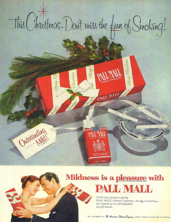 holidays pic on Design You Trust holidays Vintage Cigarette Ads for the Holidays