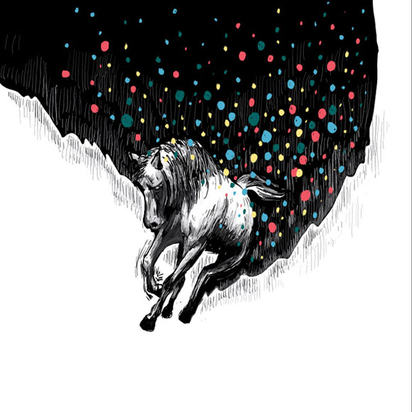 horse Story book illustrations