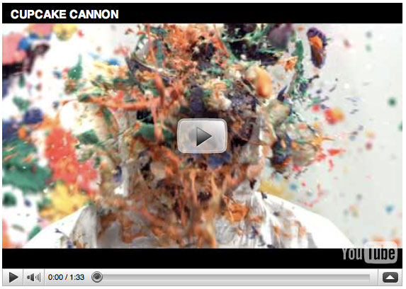 The Cupcake Canon by Johnny Cupcakes johnnycupcakeshundertmarkslowmotoinvideo The Cupcake Canon by Johnny Cupcakes