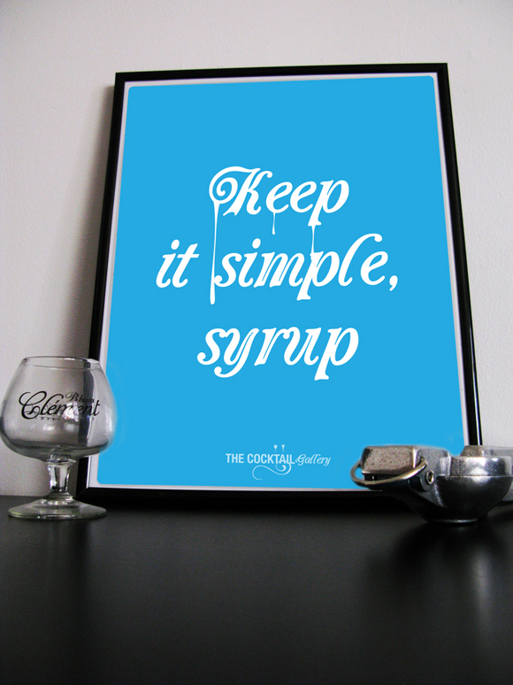 keep it simple scene580 The Cocktail Gallery