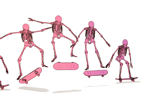 kickflip 3 w500 Snowblinded Kickflip Print