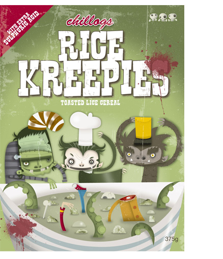 kreepies Rice Kreepies, Fat Iron Man and other stuff by Wayne Harris