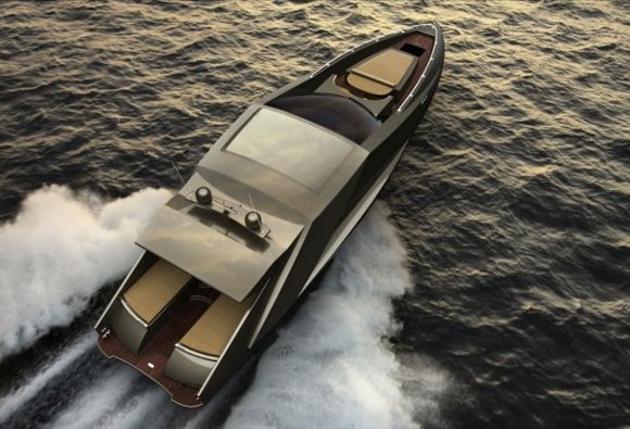 Mauro Lecchis Lamborghini Concept Yacht lamboyachtdyt1 Mauro Lecchis Lamborghini Concept Yacht