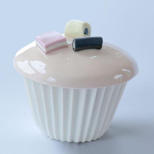 liquorice allsorts cupcake pic on Design You Trust liquorice allsorts cupcake Ceramic Cupcakes by Julie Pettitt
