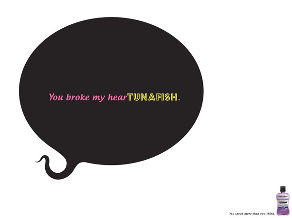 listerinetunafish Listerine Advertising by ESPM