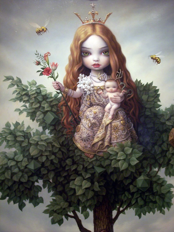 markrydenthetreeoflife Virgin Mary reinterpreted