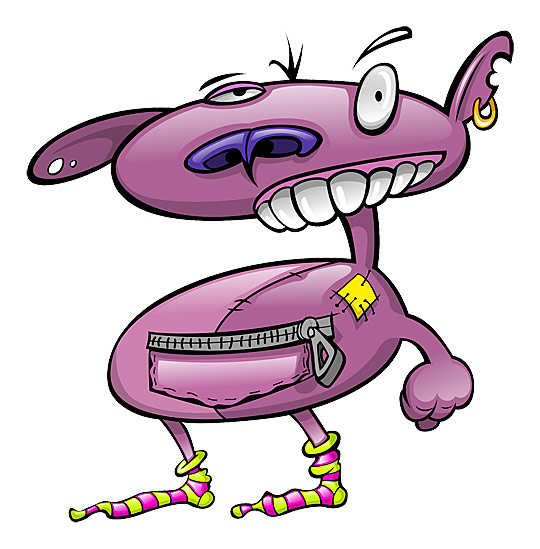 Free Monster Cartoon Characters mch01 Free Monster Cartoon Characters