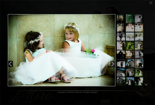 medianovakweddingphotogalleries4 MediaNovak: Collection of Fantastic Wedding Portfolio Web Design!