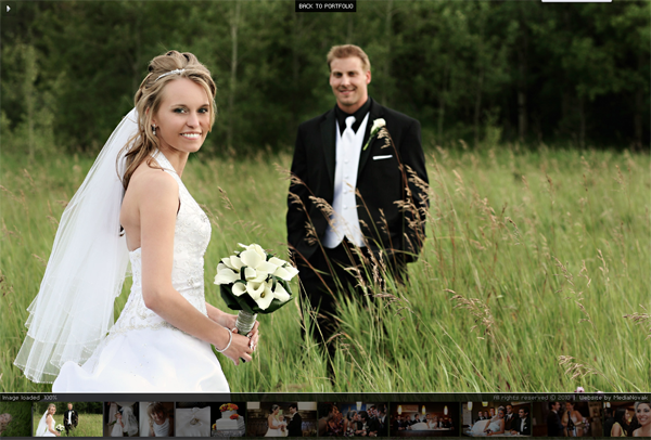 medianovakweddingphotogalleries7 MediaNovak: Collection of Fantastic Wedding Portfolio Web Design!