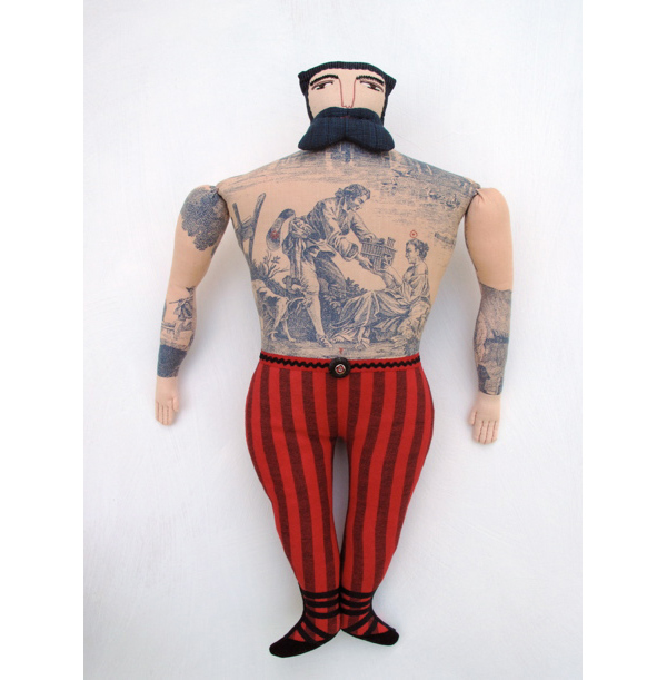 mimikirchner1 Tattooed Dolls by Mimi Kirchner