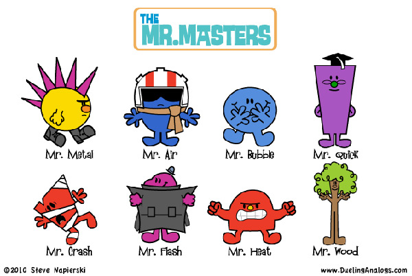 mrmastersmegamanmrmen1 Megaman boss as Mr. Men