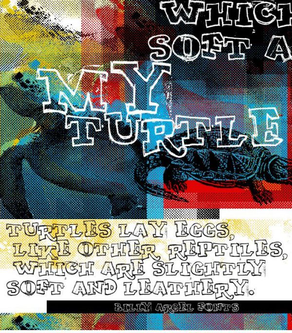 my turtle font pic on Design You Trust my turtle font 50 Free Graffiti Fonts for Urban Artworks