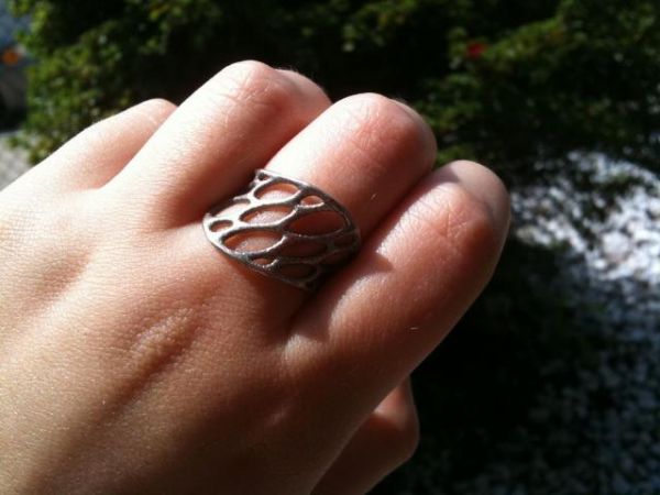 nervous2 pic on Design You Trust nervous2 1 layer twist ring by Nervous System