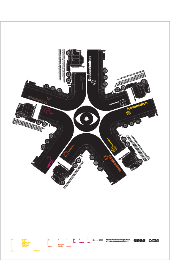 Six exclusive posters by Official Classic oc gyar behance 13 Six exclusive posters by Official Classic