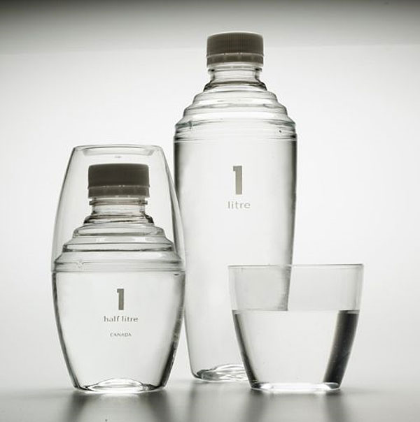 onelitre 01 The Exceptional Design, Uncompromising Taste Water: 1 Litre