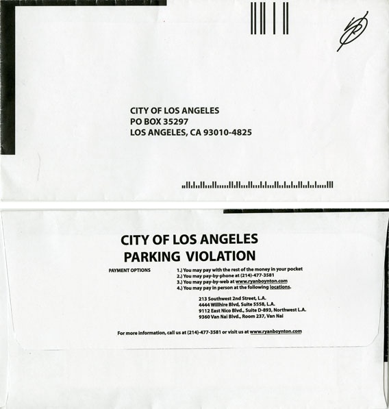 parkingticketbusinesscard pic on Design You Trust parkingticketbusinesscard Designer clothes, designer cars, designer drugs...designer tickets?