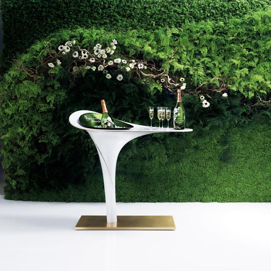 FLOWER TABLE by PERRIER JOUËT perrierjouetflowertable1 FLOWER TABLE by PERRIER JOUËT