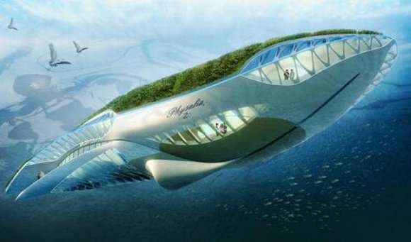 physamphgarddyt2 Physalia Amphibious Garden by Vincent Callebaut