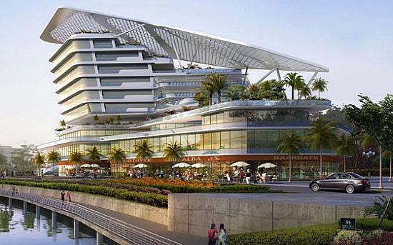 putrajayalakesidesustainablemixedusedevelopmentbybroadwaymalyan Broadway Malyan Architects designs Putrajaya Lakeside in Malaysia