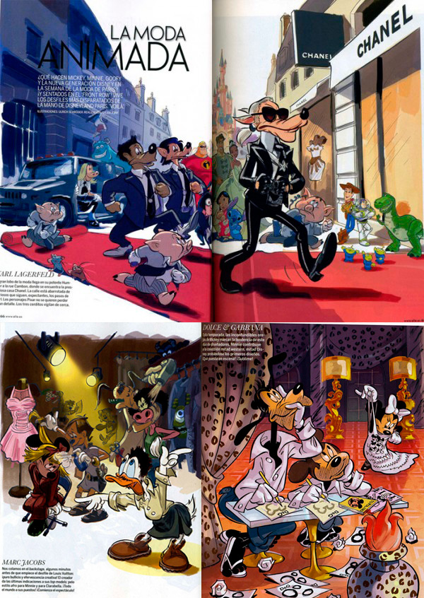 robertbrycemilburnlamodaanimadaellespain2010issue pic on Design You Trust robertbrycemilburnlamodaanimadaellespain2010issue Disney Characters by Ulrich Schröder