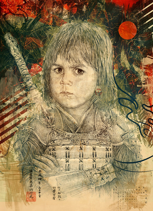 samurai Hubert Fine Art