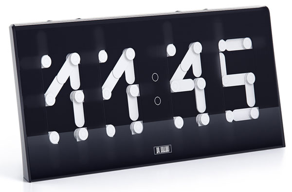 Digital Clock Lookalike The Segmentus Clock segmentusblack1000new Digital Clock Lookalike The Segmentus Clock
