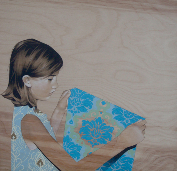 sewing3 small New Paintings by Sean Mahan
