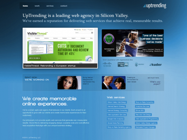 siliconvalleywebdesignagencyuptrending 1264167052204 Transparents elements in Web Design
