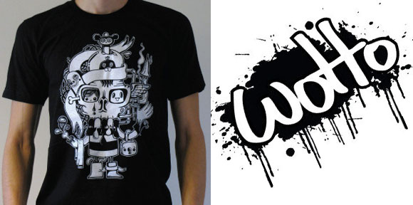 skullhead580 01 pic on Design You Trust skullhead580 01 Incredible T Shirt Doodle Artist: Wotto
