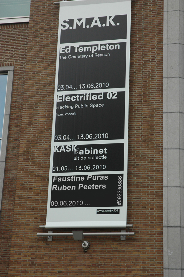 smak2 To belgian artists place artwork in SMAK