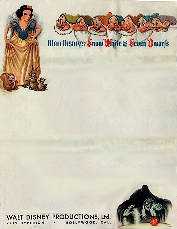 snowwhite Letterheady