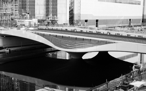 spencerdockbridge pic on Design You Trust spencerdockbridge Spencer Dock Bridge in Dublin