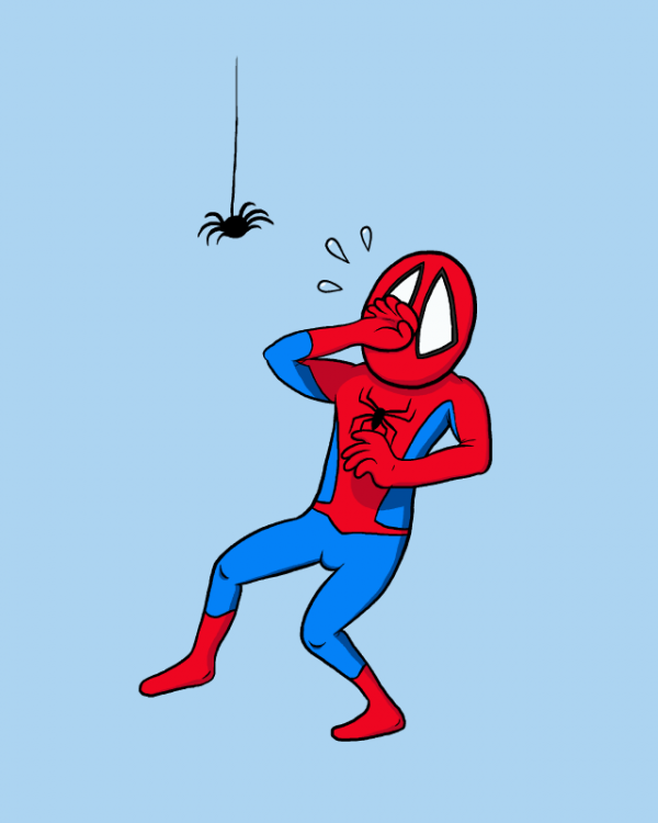 spiderman tee Spider Mans Only Fear