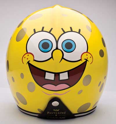 spongebob2 Sponge Bob Square Pants Pavillon Helmet