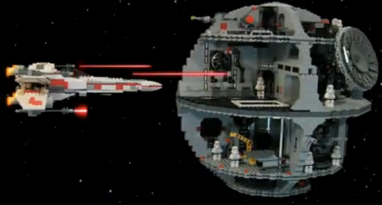 starwarslegostopmotion550x295 The funniest LEGO Stop motion about Star Wars Ever
