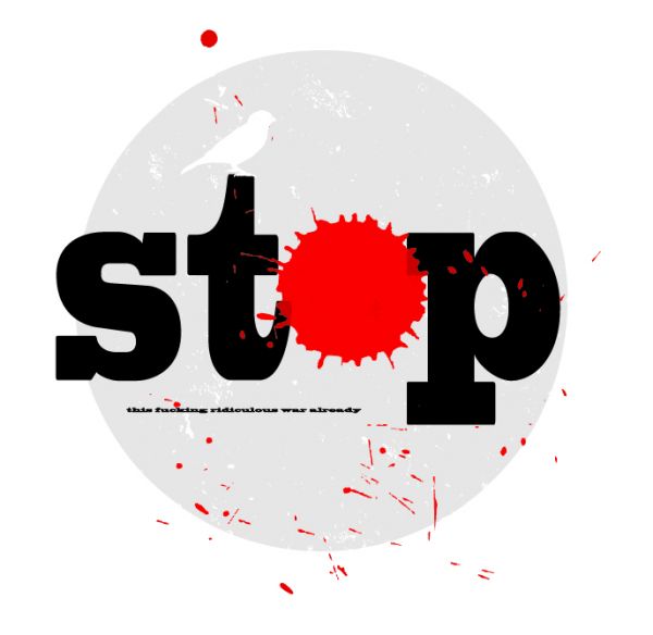 stopsmall pic on Design You Trust stopsmall Protest posters