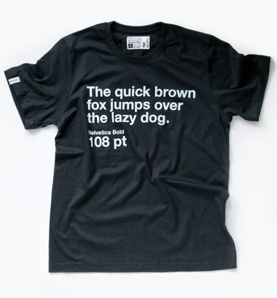 the quick pic on Design You Trust the quick New Type T shirts
